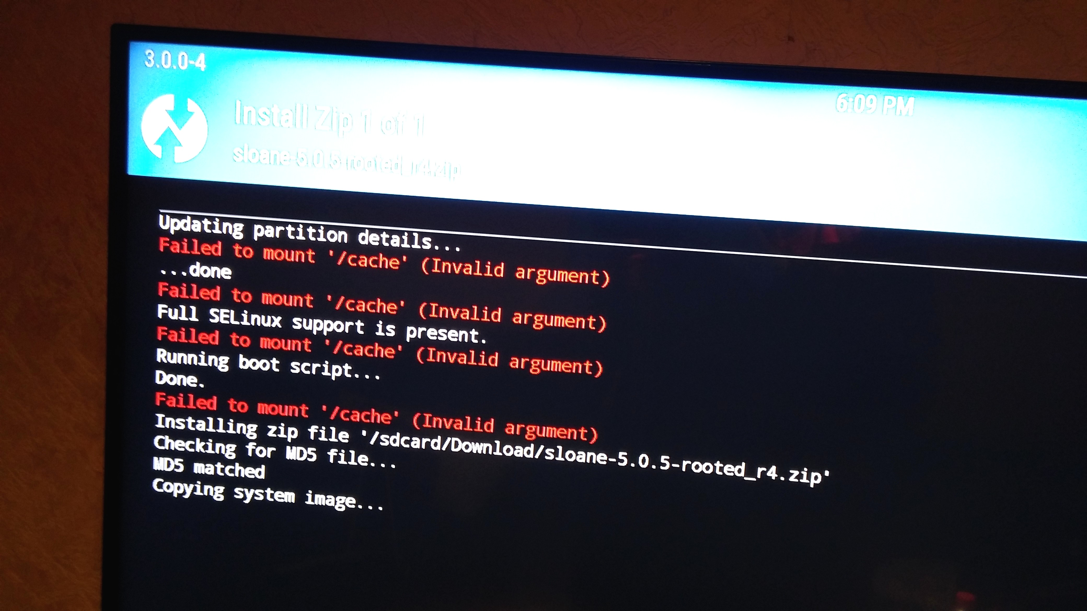 Trik atasi masalah Failed To Mount System (Invalid Argument) pada Xiaomi Mi 10 Ultra via TWRP
