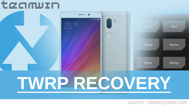 Cara Install TWRP Xiaomi Mi 5s Plus Tanpa Komputer