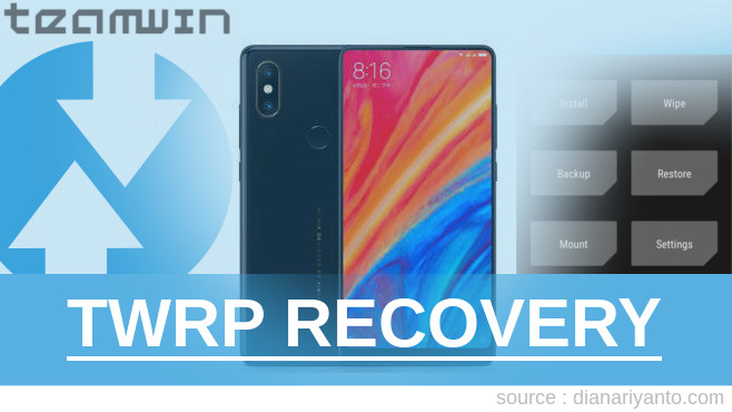 Download TWRP Xiaomi Mi Mix 2S Tanpa Unlock Bootloader