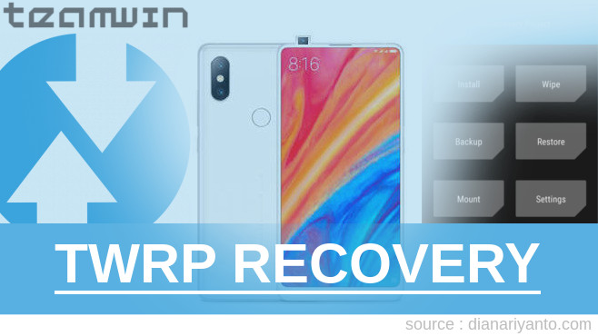 Cara Pasang TWRP Xiaomi Mi Mix 3 Tanpa Unlock Bootloader
