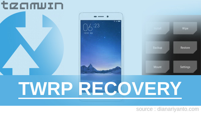 TWRP Xiaomi Redmi 3S Berhasil 100%