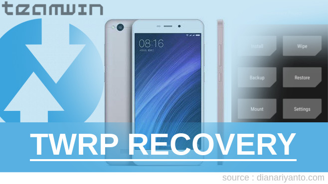 Cara Pasang TWRP Xiaomi Redmi 4A Prime Tanpa Unlock Bootloader