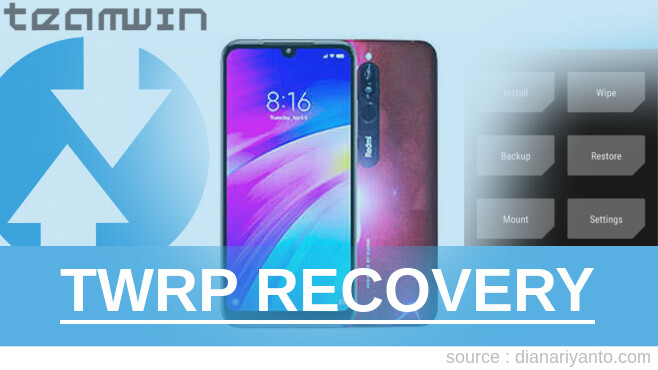 Pasang TWRP Xiaomi Redmi 8A Anti Gagal
