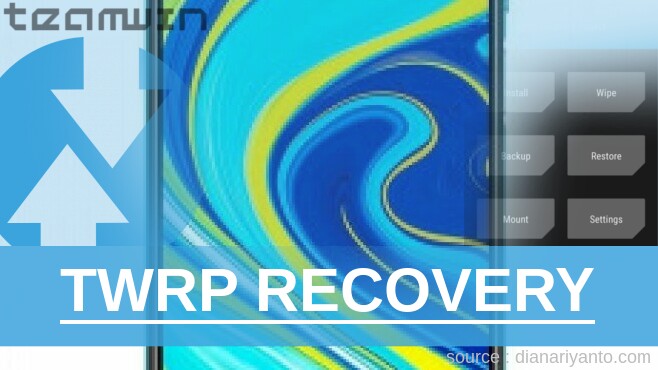TWRP Xiaomi Redmi Note 9 Pro Max Anti Gagal