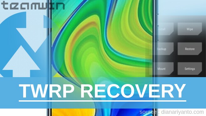 TWRP Recovery Xiaomi Redmi Note 9 Beta