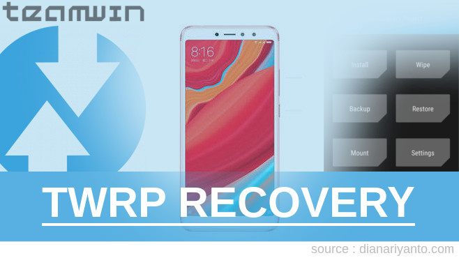 TWRP Xiaomi Redmi S2 Tanpa PC